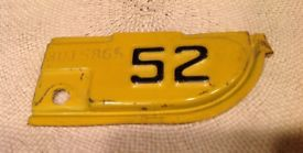 Illustration for article titled I got 1952 plates for the M37